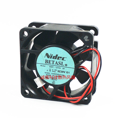 原装Nidec D06T-12PS2/-12TS2/TG 6025 12V 0.25A 2/3线 机箱风扇