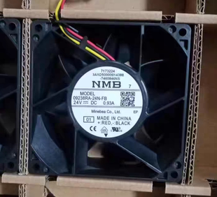 全新NMB 9238 24N 24V 9cm暴力變頻器散熱風(fēng)機扇0.93A 09238RA
