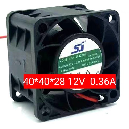 SJ全新SA120428BL DC12V伏0.36A 4cm 厘米 4028   大风量散热风扇