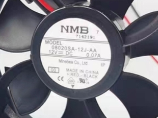 08020SA 8CM 雙滾珠 8020 AA靜音 12V 全新 0.07A機(jī)箱風(fēng)扇 12J