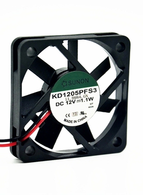 全新建准SUNON KDE1205PFV2 5010 12V 1.1W 5CM/厘米 薄扇 散热