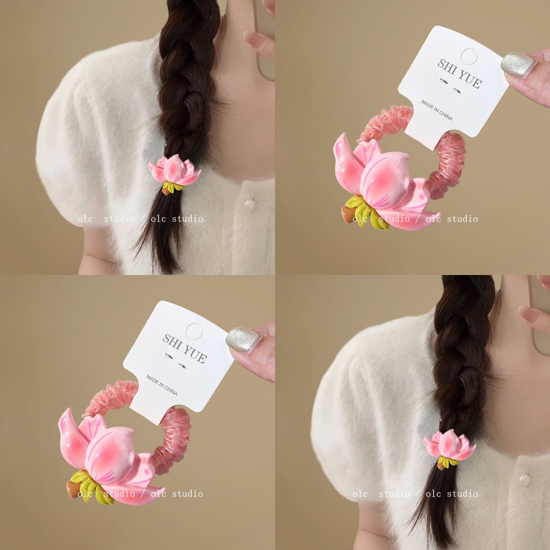 好运莲莲！春夏粉色莲花发圈！