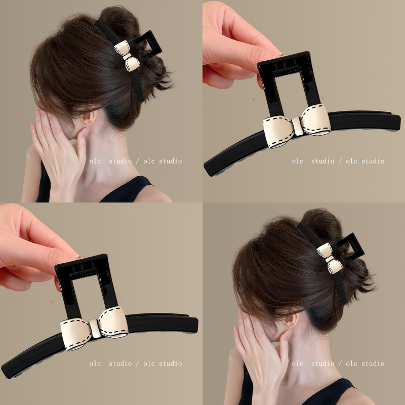 蒂凡尼早餐~蝴蝶结抓夹设计头饰