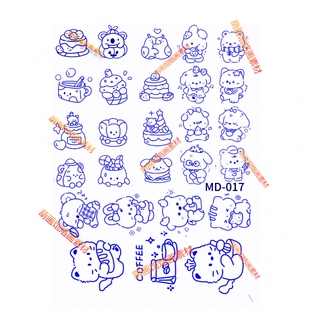 可爱文字图案葫芦雕刻DIY手工装饰品传统文化工艺葫芦烙画转印纸