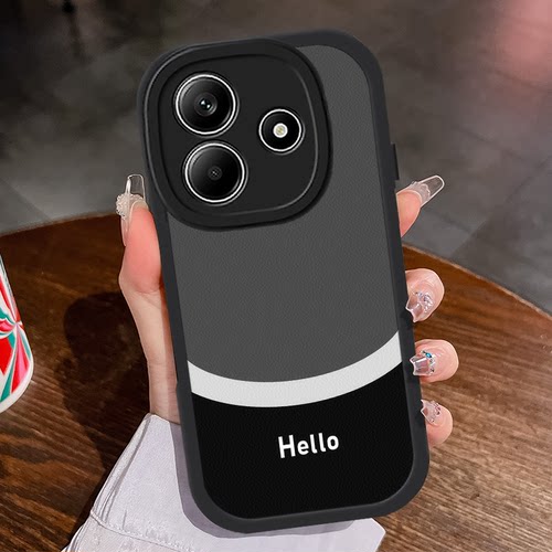 适用红米Note14手机壳小羊皮