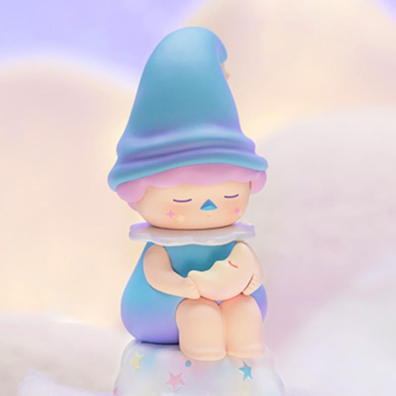 泡泡玛特pucky精灵睡眠盲盒