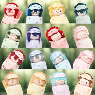 正版现货 ES甜梦玩偶毛绒 偶像梦幻祭2  朔间零巴日和桃李