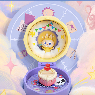 全新正品POPMART泡泡玛特浪漫指尖系列4场景手办盲盒 DIMOO星星人