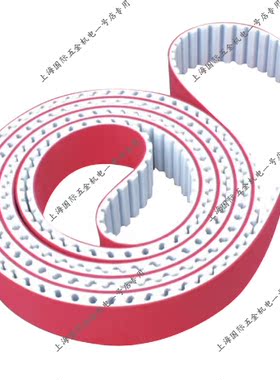 定制非标白色聚氨酯钢丝同步带PU同步带ATP ATK10 ATN10 K14M K8M