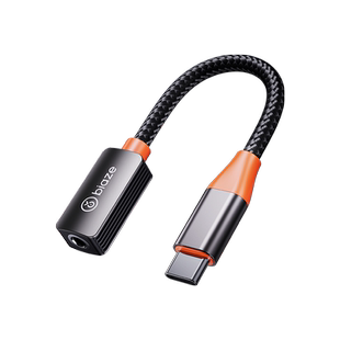 毕亚兹typec耳机转换头适用苹果15华为小米vivo荣耀手机typc转3.5mm音频转换器耳机孔转接线转接口