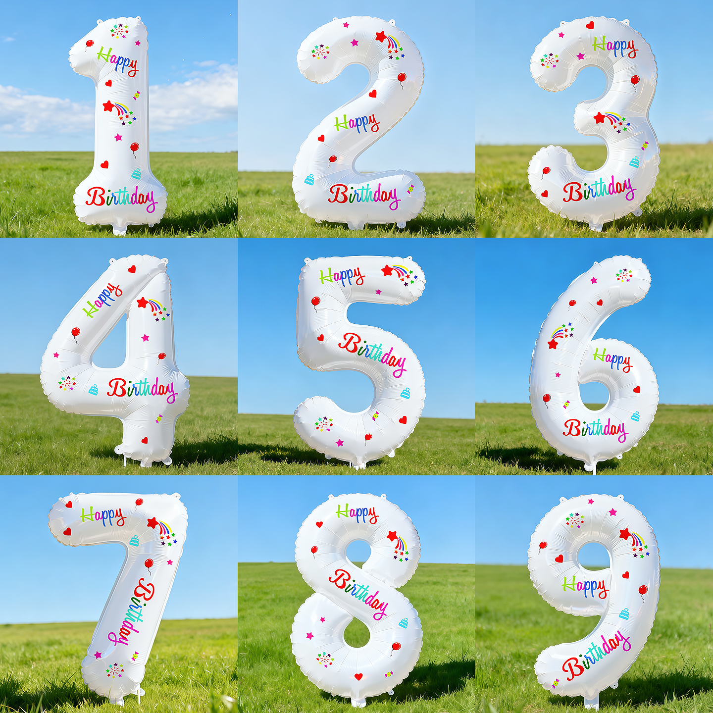 【小红书推荐】生日装饰数字气球