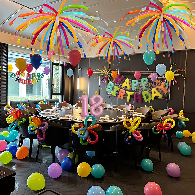 十八岁成人礼生日宴会多巴胺布置