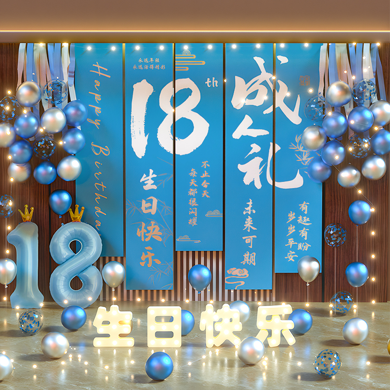 【小红书推荐】生日布置装饰场景