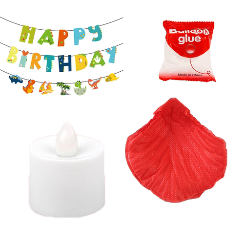 【客服推荐】配件气球装饰生日布置