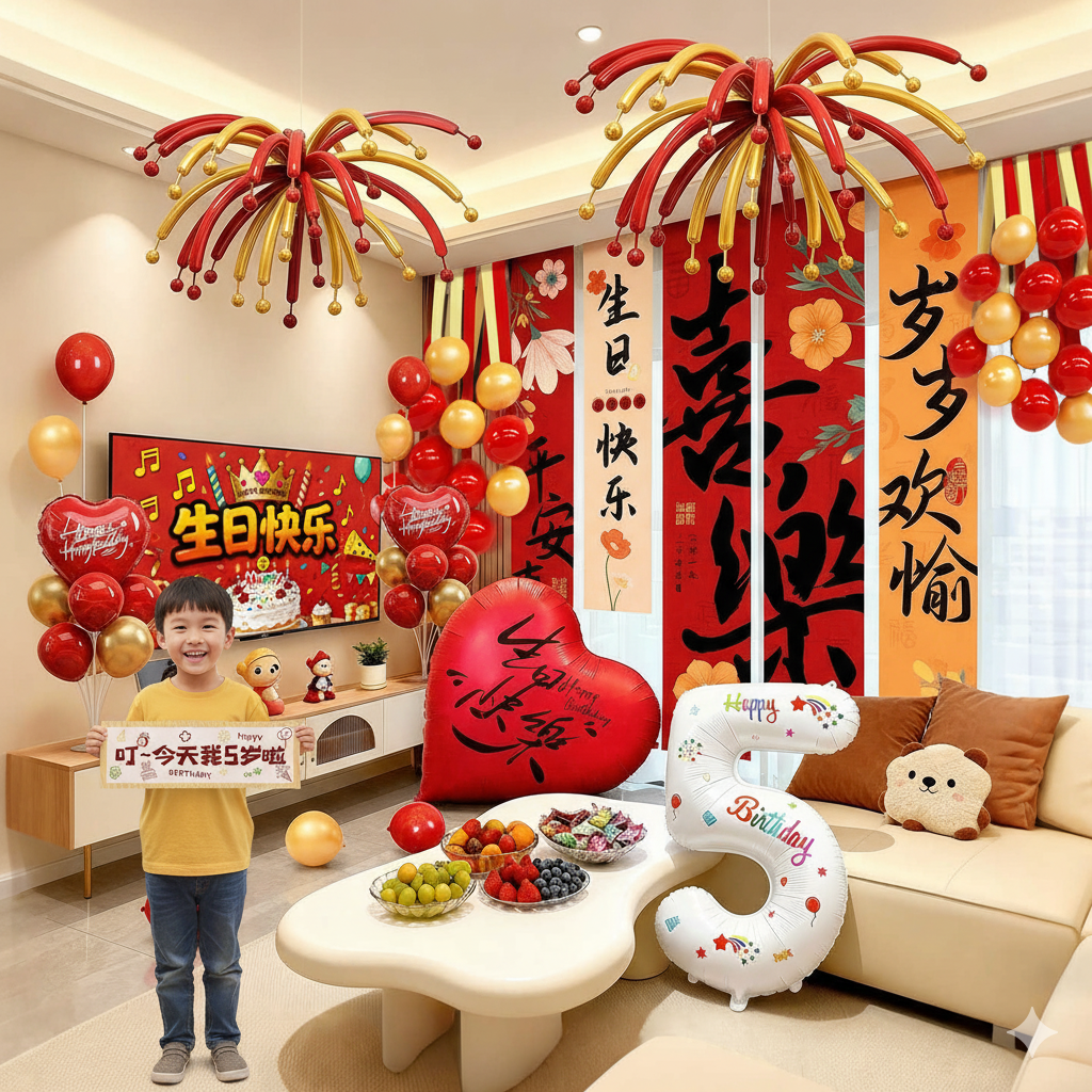 生日快乐条幅气球主题装饰背景墙挂布生日派对道具氛围感场景布置,节庆用品/礼品,装扮布置套餐,淘宝优惠券,粉丝福利购,淘宝优惠卷