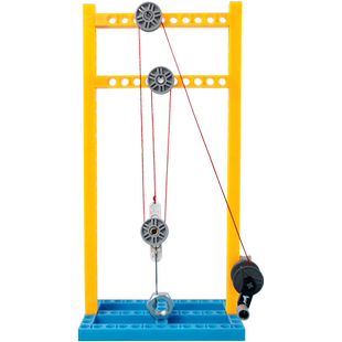 小学生初中滑轮组物理科学实验器材 儿童DIY手工科技制作发明材料