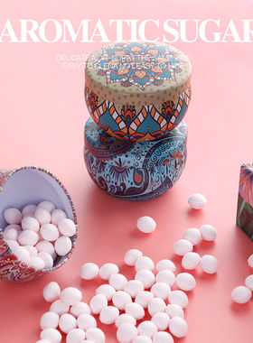 LEPAI口气清新水果味无糖薄荷糖清口约会糖接吻糖 高颜值罐装可爱