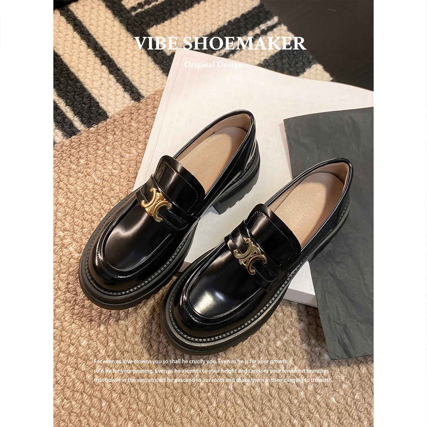 【牛皮版】凯旋门金口乐福鞋,女鞋,乐福鞋（豆豆鞋）,淘宝优惠券,粉丝福利购,淘宝优惠卷