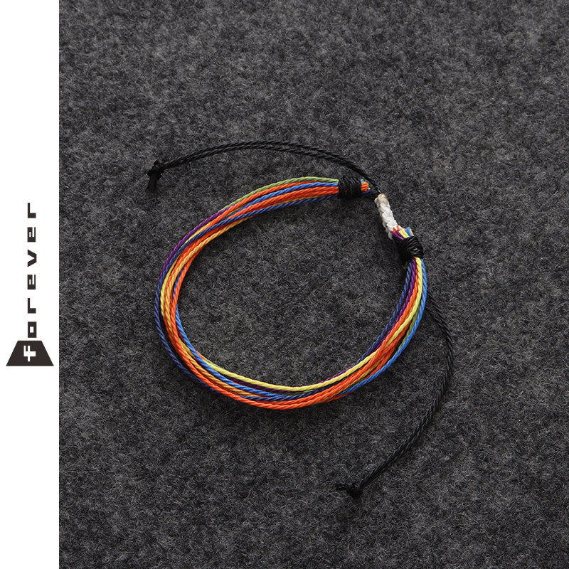 Dragon boat festival Multicolored rope Bracelet men and women colour personality Red rope manual weave student Simplicity literature Hand rope Jewelryin the Accessories/Fashion Jewelry, Bracelets  category - from Buy2taobao.com to provide professional Taobao agent buy service