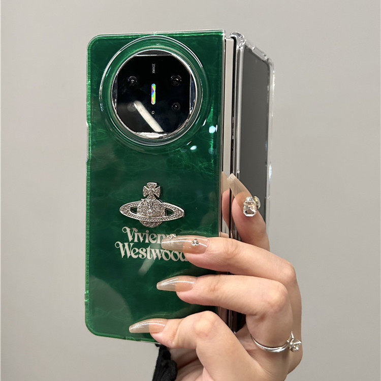 锡纸纹立体星球折叠华为手机壳