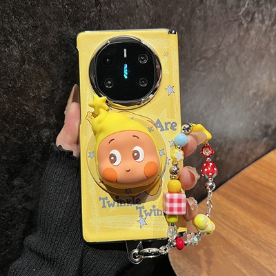 偷瞄星星人适用华为mateX6手机壳