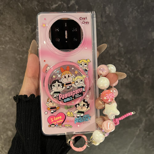 可爱小女警适用华为matex6手机壳