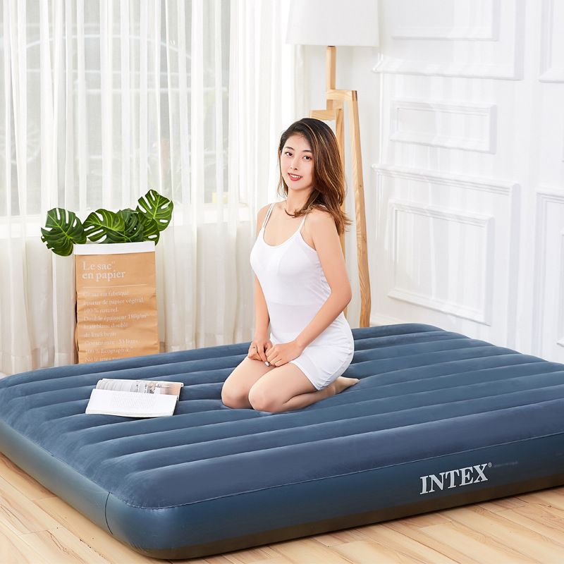 INTEX新款线拉空气床双人户