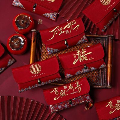 2023新款刺绣布艺红包