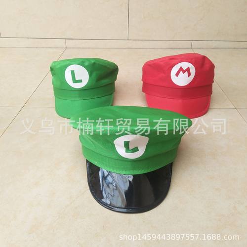 超级玛丽皮革檐情趣礼帽