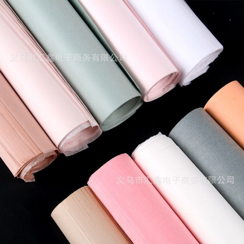 厂家供应鲜花包装纸材料玫瑰花束