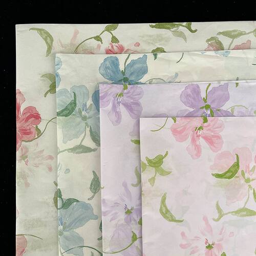 鲜花花束包花纸手工diy生日礼