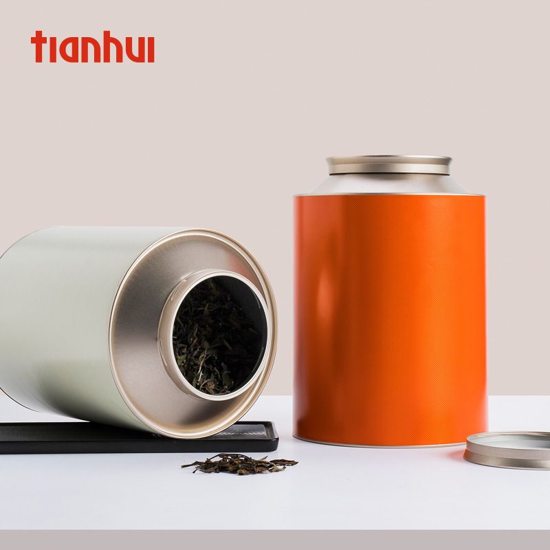 天汇特大号茶叶罐空礼盒一斤装密封罐白茶散茶通用茶叶包装伴手礼