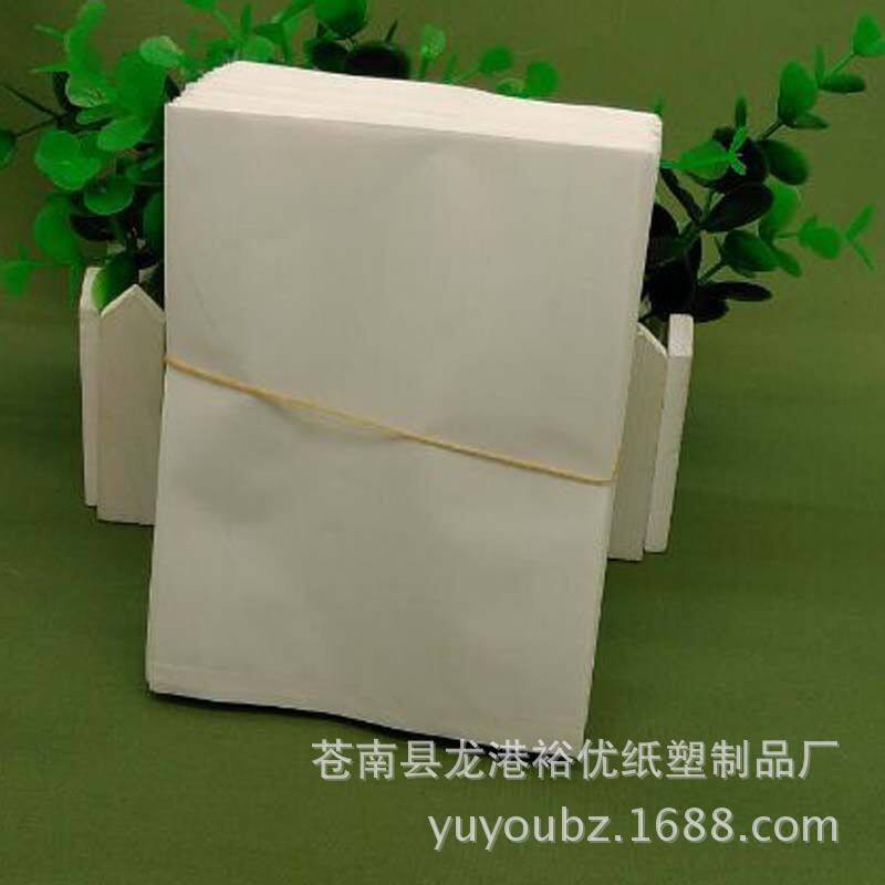 定制空白小吃袋 淋膜纸早点鲜花饼甜甜圈泡芙防油食品包装袋