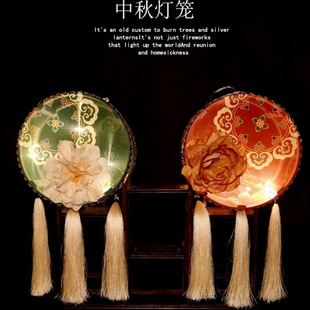 手提灯笼中国风复古风宫廷宫灯儿童花灯汉服跳舞蹈阑珊处道具成品
