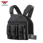 雅科达现货两栖迷彩战术背心野战模块马甲真人CS装 备户外背心