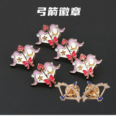 AMEYXGS弓箭徽章胸针0