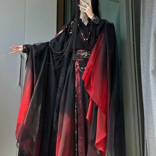 惊羽影视风仙侠风武侠男女同款套装魔道魏无羡cos古风漫展演出服