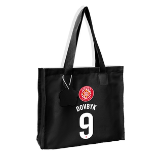 23-24赛季赫罗纳队服西甲吉罗纳手提帆布包袋子学生书包单肩背包