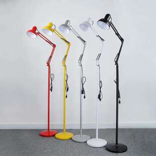 折叠落地灯 北欧客厅卧室创意简约现代麻将护眼LED立式学习台灯