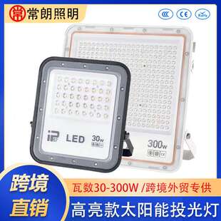 新款市电LED透镜款防水投光灯户外高亮大功率投射灯庭院壁灯订制