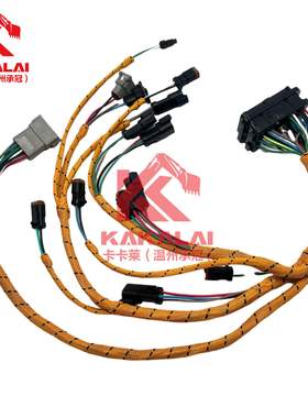 挖掘机配件适用于E325C E3126B发动机线束连接器连接线束195-7336