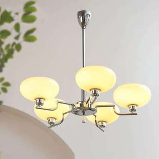 法式中古风客厅灯主卧室吊灯温馨浪漫简约轻奢复古包豪斯家用房间