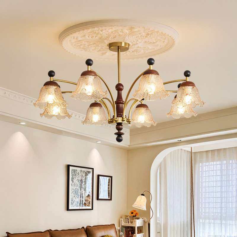 中古风柿子吊灯法式复古南洋风客厅灯美式主卧室实木餐厅灯casagd,鲜花速递/花卉仿真/绿植园艺,割草机/草坪机,淘宝优惠券,粉丝福利购,淘宝优惠卷