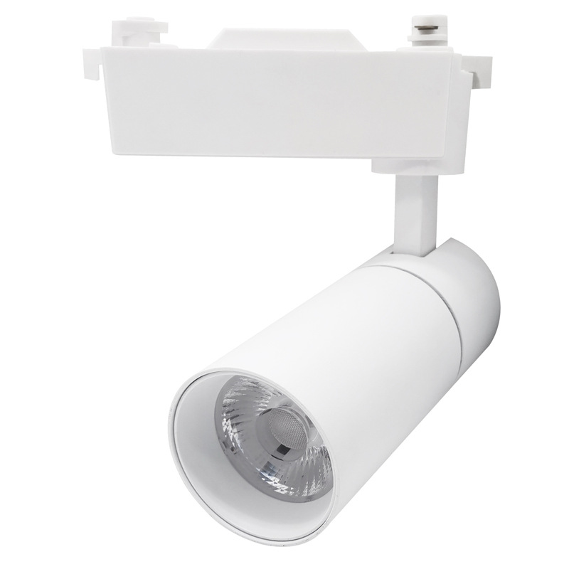 导轨灯外壳10W20W30W40W50W 轨道灯外壳 LED灯具配件