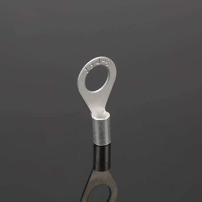 紫铜 JB1-4 2.5-6 10-8带铜套端  圆形船用冷压裸端子接线端子