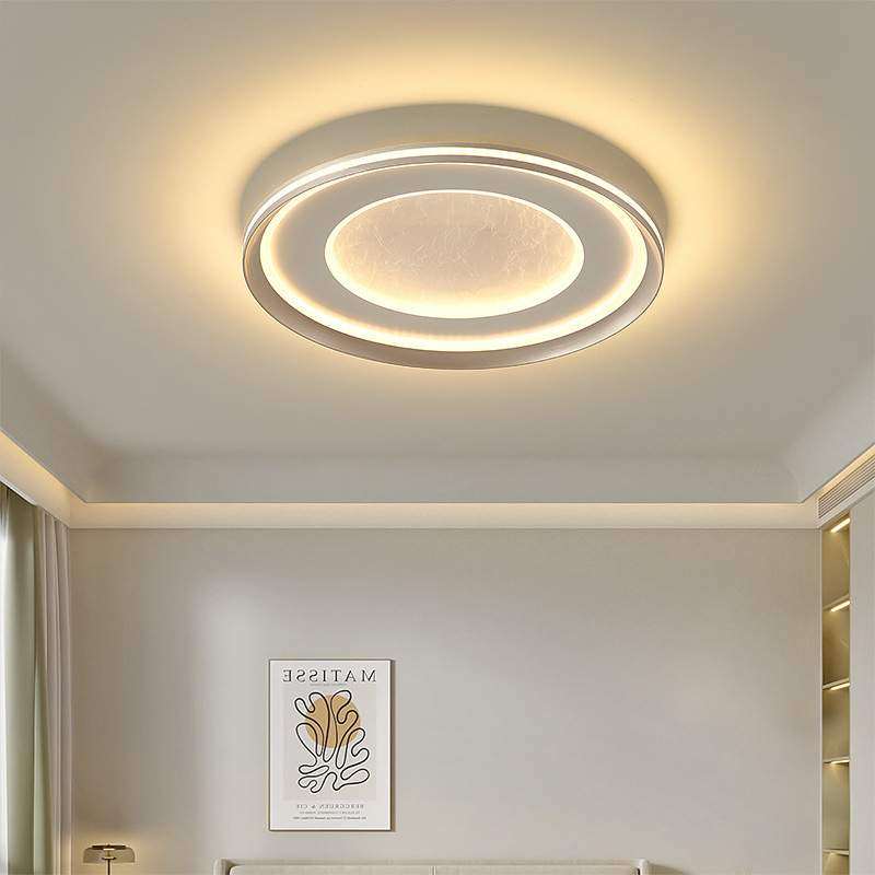 卧室灯新款客厅灯简约现代大气主卧室房间圆形灯具LED护眼吸顶灯