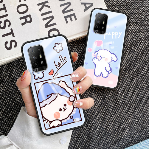 OPPOF19Pro卡通保护套