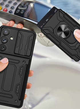 适用三星A56手机壳带卡包galaxya36保护套镜头盖推窗SM-A566B外壳366E插卡咭片case男女新款galaxy全包防摔5g