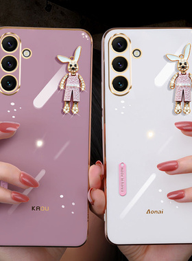 适用三星A14手机壳可爱兔子新款3星A14硅胶保护套SM-A146B全包超薄P防摔Galaxy卡通潮牌少女5g版外壳软套配件