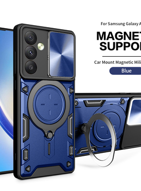 适用三星A34手机壳带镜头盖galaxya54保护套a24全包防摔SM-A346B外壳case海外版546E男女新款galaxy软边245F